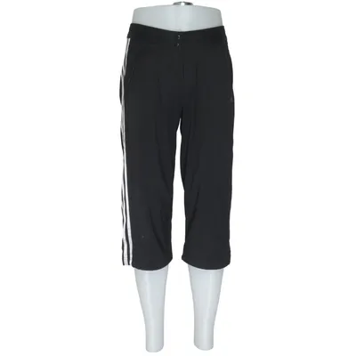 Trainingsbroek (Zwart, Wit) van Adidas Elastaan, Gerecycled polyester