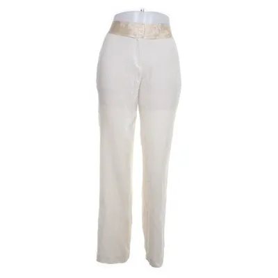 Pantalon en velours (Beige) de Mango Premium Lin, Polyamide, Polyester, Viscose