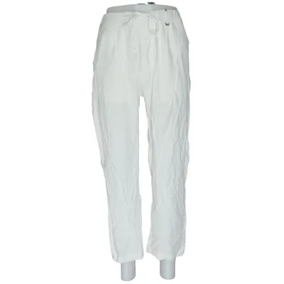 Pants (White) from I`M Brian Cotton, Linen, Polyester, Viscose