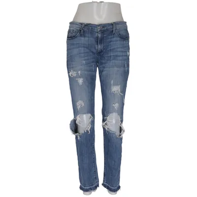 Jeans (Blå) från Black Orchid Bomull, Elastan