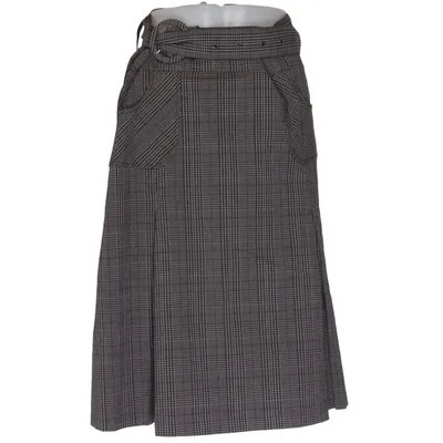 Skirt (Gray, Black) from Ze-Ze Elastane, Polyester, Viscose
