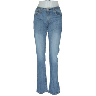 Spijkerbroek (Blauw) van Levi Strauss & Co Katoen, Elastaan