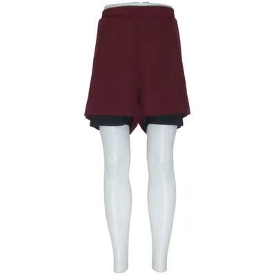 Short de sport (Rouge, Noir) de Sports Élasthane, Polyester