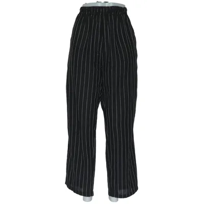 Pantalon patte d'éléphant (Noir, Blanc) de Zanzea Coton, Polyester