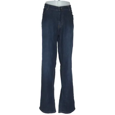 Jeans (Blå) fra Force Bomuld, Elastan