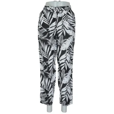 Pantalon (Noir, Blanc) de Up 2 Fashion Coton, Lin