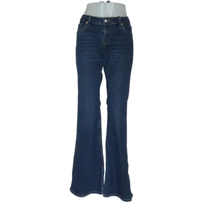 Spijkerbroek (Blauw) van Divided by H&M Katoen, Elastaan, Polyester