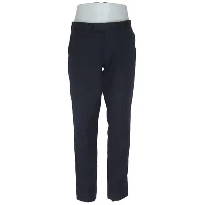 Kostuumbroek (Blauw) van Gutteridge Katoen, Polyester, Viscose, Wol