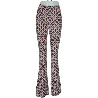 Byxor (Beige, Flerfärgad) från Ambika Elastan, Polyester