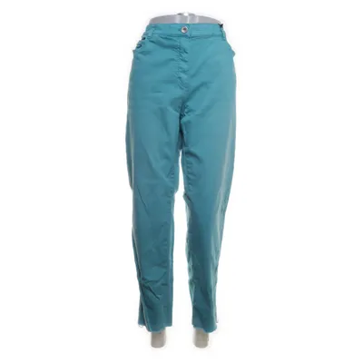 Chinos (Turquoise) van Samoon Katoen, Elastaan