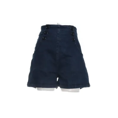 Denim shorts (Blue) from Queen Kerosin Cotton, Elastane