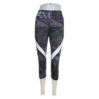 Sportleggings (Zwart, Grijs) van Reebok Elastaan, Polyester