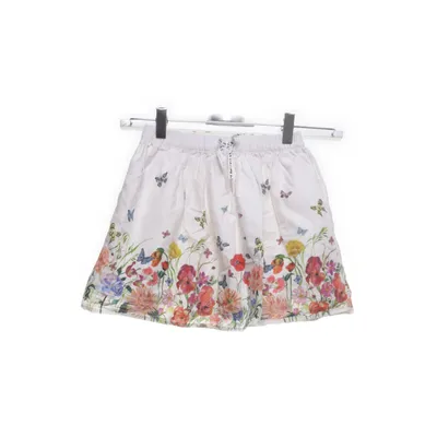 Skirt (White, Multicolored) from Nathalie Lété x H&M Cotton