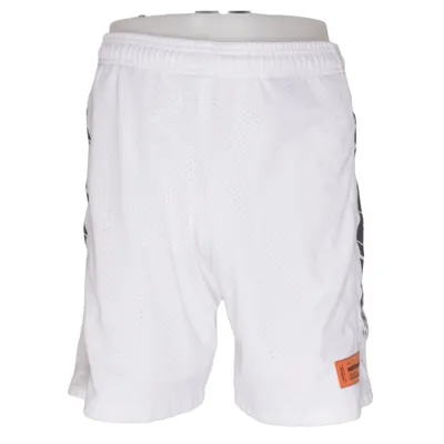 Short de basketball (Blanc, Noir) de Heron Preston Coton, Polyester