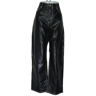 Pants (BENZ VEGAN LEATHER BLACK) from Eytys Polyurethane