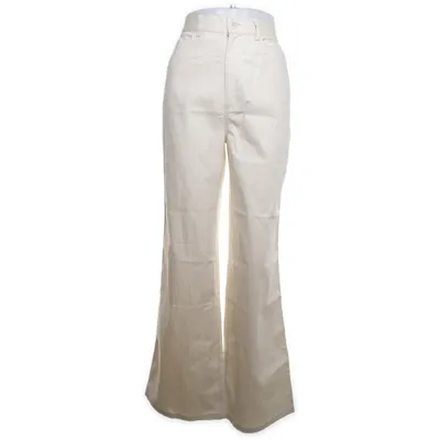 Broek (Off-white) van Edited Katoen, Linnen