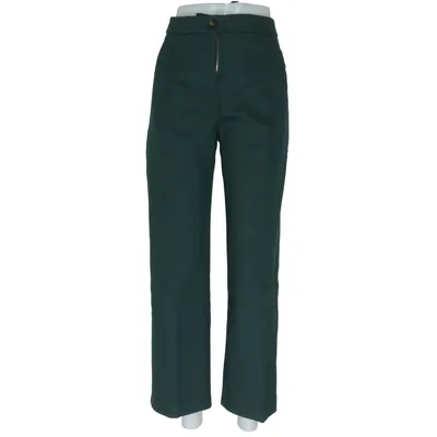 Pantalon de costume (Vert) de Sézane Élasthane, Polyester, Viscose, Laine