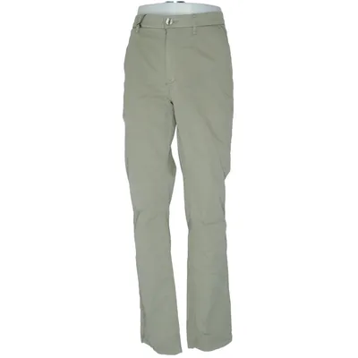 Chinos (Green) from Quality Clothing Cotton, Elastane
