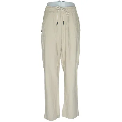 Broek (Beige) van Oas Katoen, Linnen