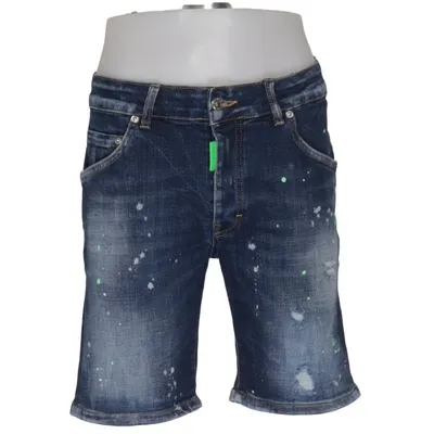 Jeansshorts (Blå) från My Brand Bomull, Elastan