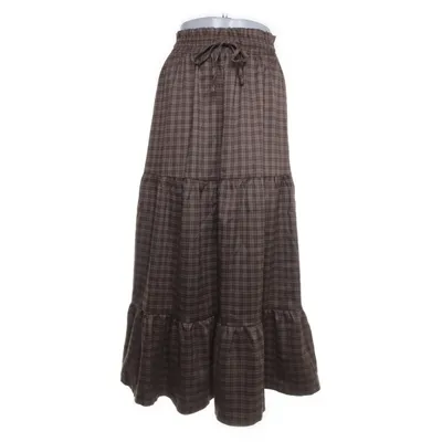 Maxi rok (Beige, Bruin) van Cider Polyester