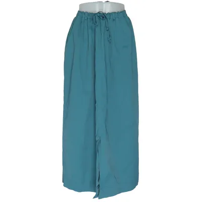 Jupe longue (Bleu) de Doris Streich Coton, Élasthane, Polyamide