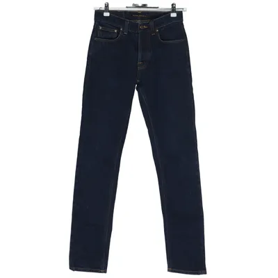 Spijkerbroek (Sollid Ollie Dry Abyss) van Nudie Jeans Katoen, Elastaan