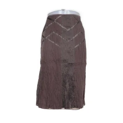 Nederdel (Brun) fra Taifun Bomuld, Polyester, Silke