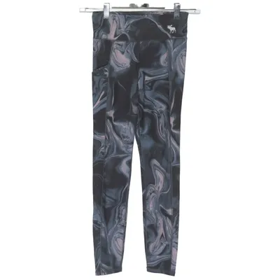 Sportleggings (Grijs, Meerkleurig) van Abercrombie Elastaan, Polyester