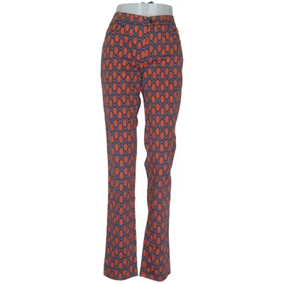 Pants (Orange, Blue, Multicolored) from Sheego Trend Cotton, Elastane