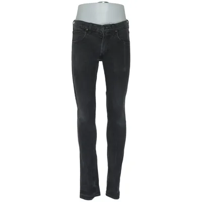 Jeans (Grå) från Lee Bomull, Elastan