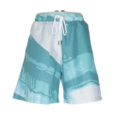 Badshorts (Blå, Grå, Flerfärgad) från Nikolaj Storm Polyester