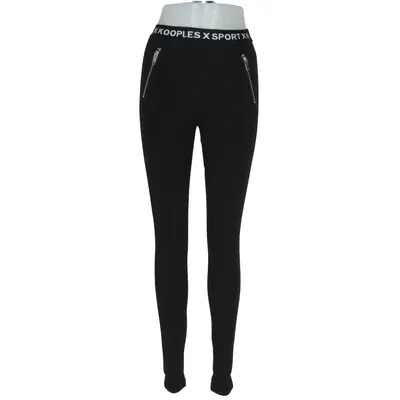 Hose (Schwarz) von The Kooples Sport Elasthan, Polyamid, Viskose