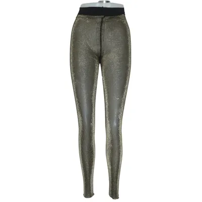 Leggings (Black, Gold) from Swedish Stockings