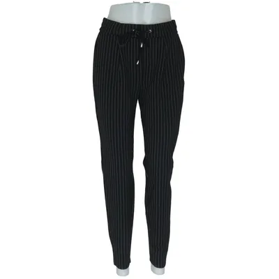 Kostuumbroek (Zwart, Wit) van Amisu Elastaan, Polyamide, Polyester, Viscose