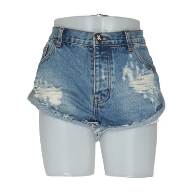 Jeansshorts (Blå) från ONE Bomull