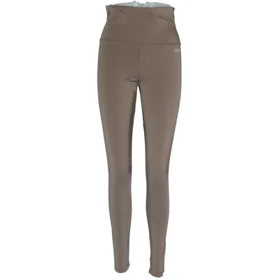 Sports tights (Brown) from Drop of Mindfulness Elastane, Polyamide