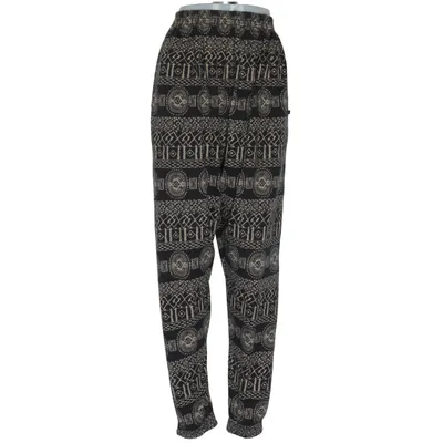 Pyjamasbyxor (Svart, Beige) från Norhult Elastan, Polyester