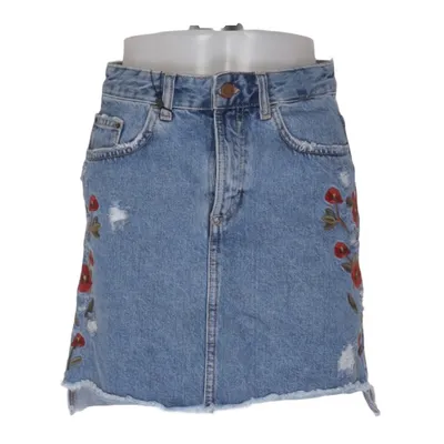 Jupe en jean (Bleu, Rouge, Multicolore) de Zara Basic Z1975 Denim