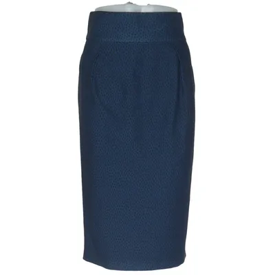 Skirt (Blue, Black) from Notes Elastane, Polyester