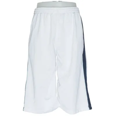 Träningsshorts (Vit, Blå) från Identic Polyester