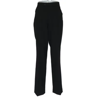 Pantalon de costume (Noir) de Steel Élasthane, Polyester, Laine