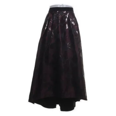 Maxi nederdel (Lilla, Sort, Sølv) fra Vera Mont Acetat, Polyester