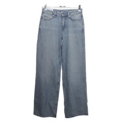Spijkerbroek (Ample Low Loose Jeans) van Weekday Katoen