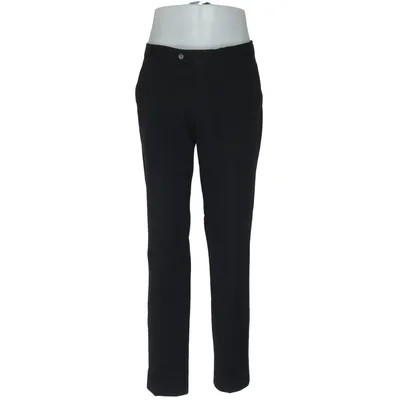 Kostuumbroek (Zwart) van Pour Homme Elastaan, Polyester, Wol