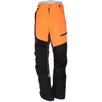 Skibroek (Zwart, Oranje) van Husqvarna Katoen, Elastaan, Polyamide, Polyester