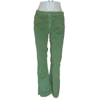 Jean (Vert, Marron) de Please Coton, Élasthane