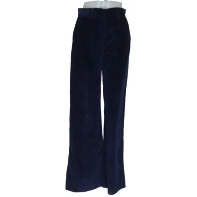 Corduroy broek (Blauw) van Weekend MaxMara Katoen