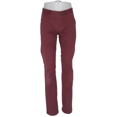 Chinos (Rood) van Lindbergh Katoen, Elastaan