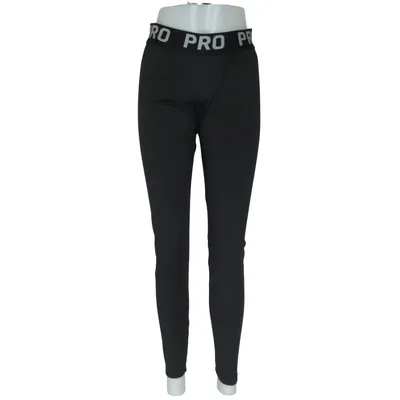 Sportleggings (Zwart) van Pro Elastaan, Polyester